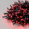 Filo lineare 180 miniled luce rossa, filo verde, uso interno ed esterno, lunghezza 13.1 + 4 metri