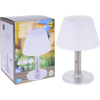 Lampada led da tavolo bianca, altezza 28 cm