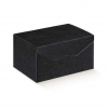 Scatola Segreto automontante base quadrata in cartone nero