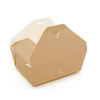 Contenitore box rettangolare in carta kraft antiunto