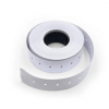 Etichette in rotolo con adesivo permanente per prezzatrici, formato 21x12 mm.