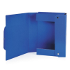 Carpetta portaprogetti blu, chiusura con bottoni, 25x35 cm, varie altezze