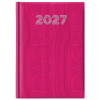 Agenda 2027 giornaliera Vertigo rosso, formato 14.5x20.5 cm