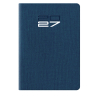 Agenda 2027 tascabile bigiornaliera Caribe blu, formato 7x10 cm