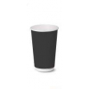 Bicchiere per bevande calde e fredde in cartoncino linea Black