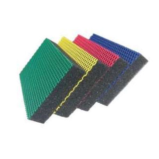 Spugna abrasiva antigraffio "Evo sponge", colori assortiti, confezione da 4 pezzi