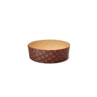 Forme cottura pesanti in cartoncino microonda per panettone basso "Galup"