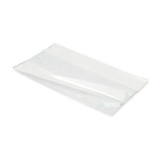 Sacchetto in plastica politene trasparente LDPE con soffietti laterali
