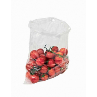 Sacchetto in plastica politene trasparente LDPE, cartone da 5 kg.