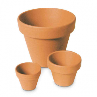 Vasetto di terracotta, vari formati