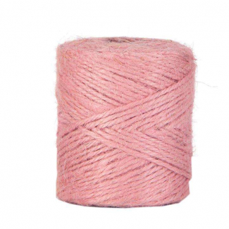 Rotolo cordoncino in juta colorata, matassa da 100 grammi