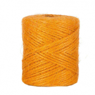 Rotolo cordoncino in juta colorata, matassa da 100 grammi