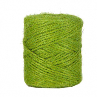 Rotolo cordoncino in juta colorata, matassa da 100 grammi