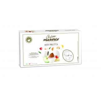Confetti bianchi "Maxtris" frutta, confezione da 1 kg