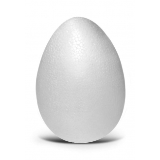 Uovo espanso in polistirolo
