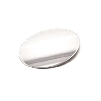 Specchio in vetro rotondo, diametro 45 cm, altezza 5 mm