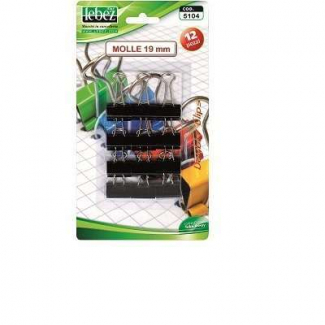 Molle da 19 mm, in blister da 12 pezzi