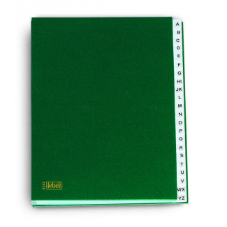 Classificatore alfabetico - libro monitore