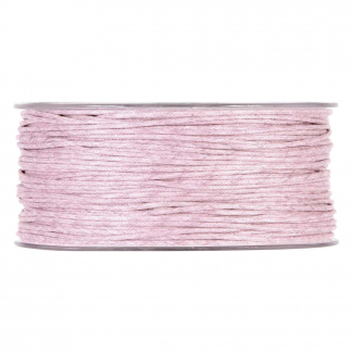 Rotolo cordoncino cotone cerato diametro 2 mm, lunghezza 100 metri