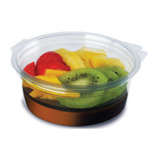 Vaschetta barattolo in PET con coperchio serie "Olipack"