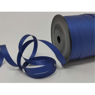 Rotolo nastro carta sintetica blu mare altezza 10 mm, in bobina da 250 mt