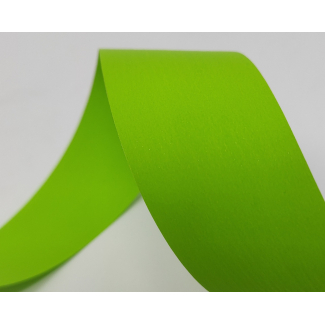 Rotolo nastro carta sintetica verde menta, in bobina da 50 mt