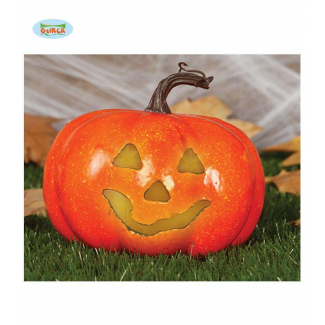 Zucca con luce diametro 11 cm