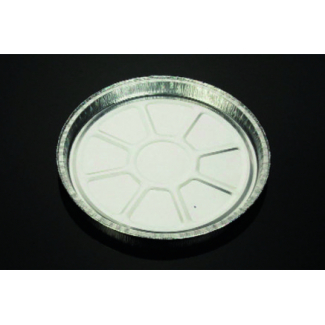 Vaschetta alluminio rotonda, altezza 15mm, confezione da 100 pezzi