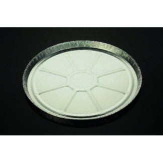 Vaschetta alluminio rotonda, altezza 15mm, confezione da 100 pezzi