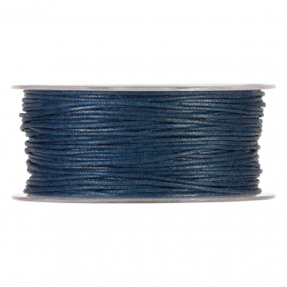 Rotolo cordoncino cotone cerato diametro 2 mm, lunghezza 100 metri