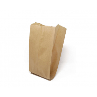 Sacchetto in carta avana millerighe opaco 50gr,  confezione da 2.5 kg