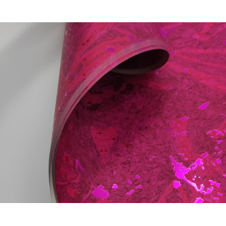 Carta regalo stampa marmo fucsia, formato 70x100 cm, confezione da 25 fogli