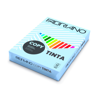 Risma di carta monocolore tenue da 160 gr/mq, formato A4, confezione da 250 fogli, vari colori