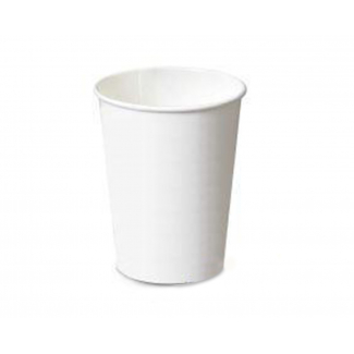 Bicchiere Vending in cartoncino bianco 180cc, confezione da 50 pezzi