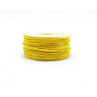 Rotolo cordoncino cotone cerato diametro 2 mm, lunghezza 100 metri
