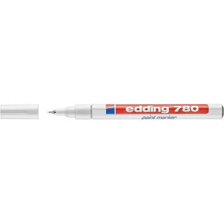 Pennarello indelebile Edding 780 punta extra fine, tratto 0.8 mm, vari colori