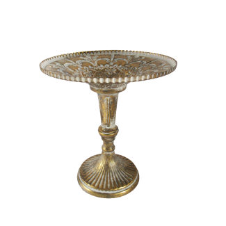 Alzata oro antico, diametro 30.5 cm, varie misure