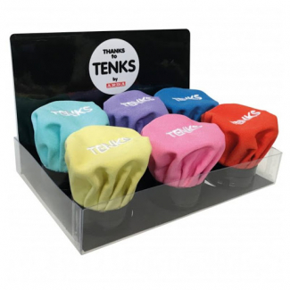 Temperamatite "Tenks" 3 fori con serbatoio in colori assortiti