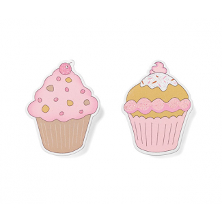 Molletta cupcakes, altezza 65 mm, confezione da 12 pezzi, vari colori