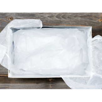 Carta cellulosa bianca da 25 gr in fogli, confezione da 5 kg, vari formati