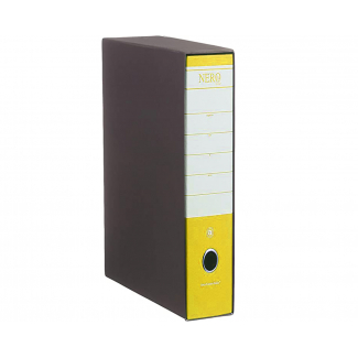 Raccoglitore "Nero &" formato protocollo, dorso 5 cm, vari colori