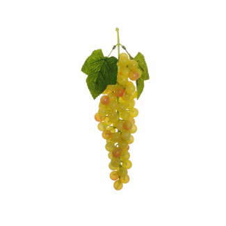 Grappolo di uva bianca, altezza 29 cm