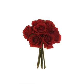 Bouquet rose, altezza 25 cm