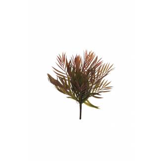 Cespuglio "Palma di Areca" verde e rosa, altezza 43 cm