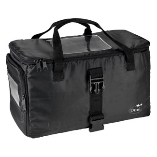 Borsa termica nylon nero linea "Thermo" con maniglie