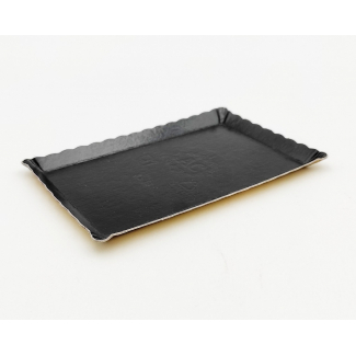 Vassoio monoporzione rettangolare 70x120mm, confezione da 100 pezzi