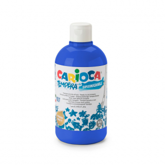 Tempera "Carioca" in flacone da 500 ml, colori assortiti