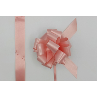Coccarda laccio velox diamant, colore rosa, confezione da 30 pezzi