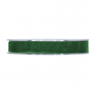 Rotolo nastro "Velvet" doppio velluto verde bosco