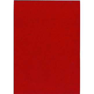 Carta regalo kraft avana liscia in fogli, tinta unita rosso, 70x100 cm, confezione da 25 fogli